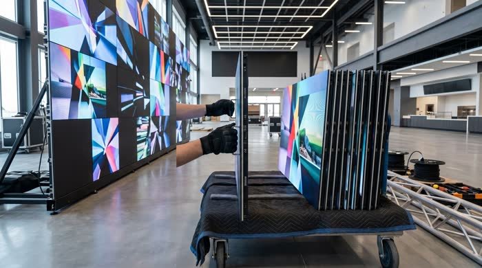 Thin LED panels